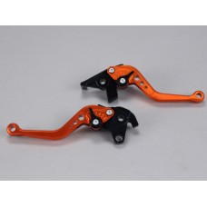 Рычаги тормоза и сцепления, короткие, оранжевые F33/Y688kororange