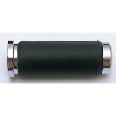 PW Ручки пластиковые хром/кожа 7.8" (22 мм) 315-164